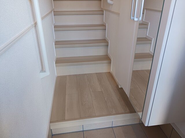 玄関　ゆったりとした玄関です