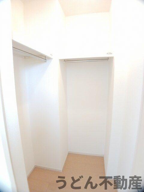 収納　うどん県のお部屋探しはうどん不動産へ うどんちゃんとLINE