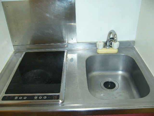 キッチン　2口電気コンロです♪