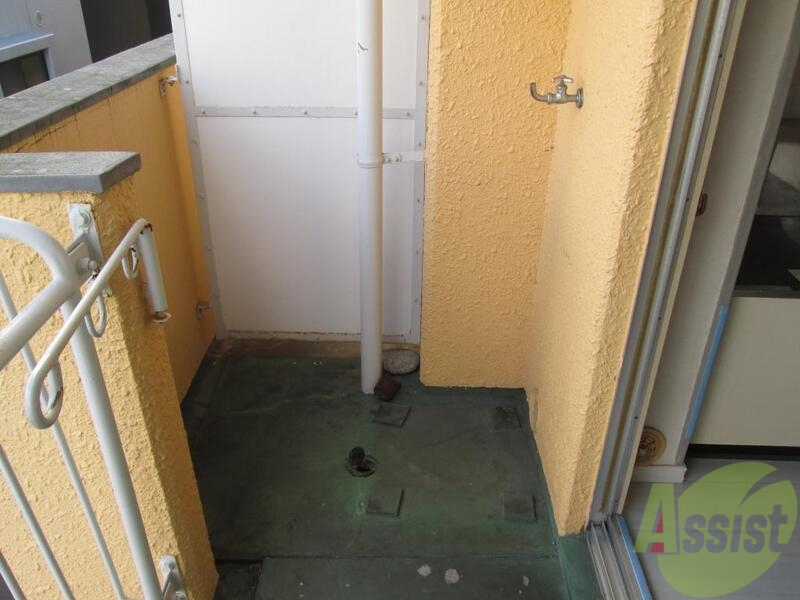 その他設備　こちらが洗濯機置場です。