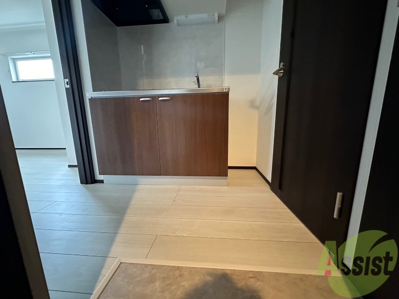 玄関　玄関から撮影しました。明るい印象ですね。