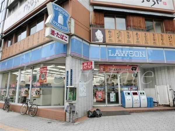 コンビニ　ローソン谷町2丁目店（コンビニ）まで50m