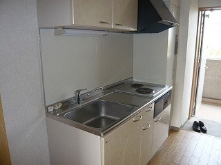 キッチン　※別部屋参考写真です。