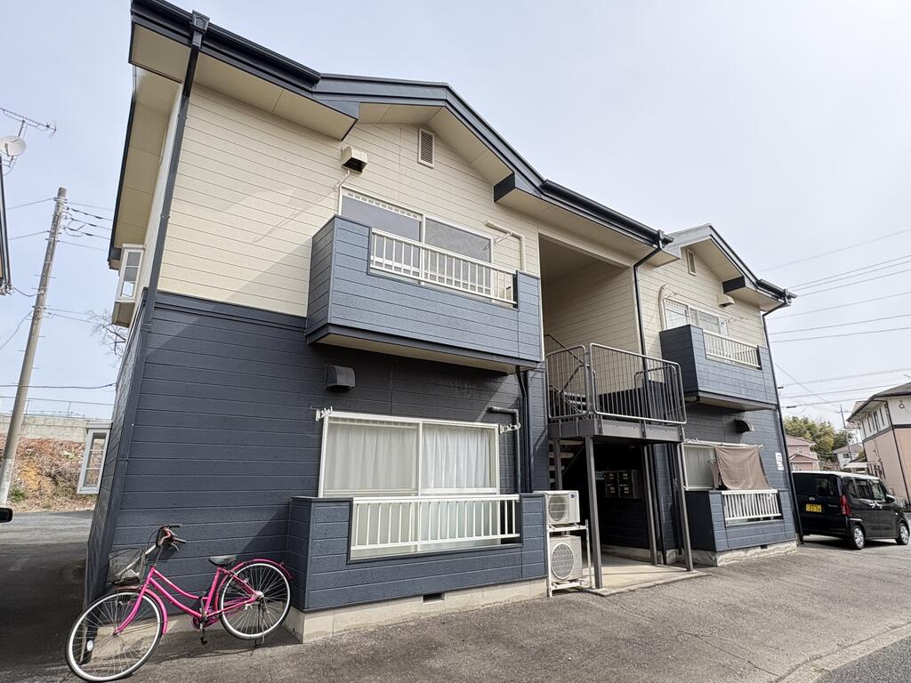 建物外観　静かな住宅街にあります。