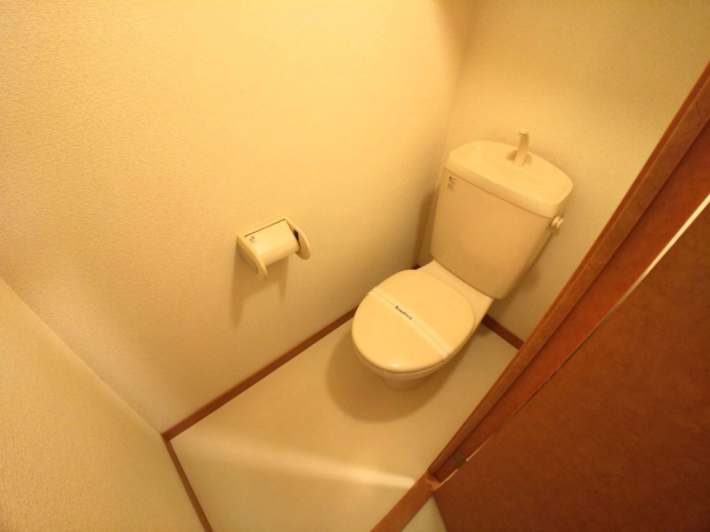 その他　明るく清潔感のあるトイレ