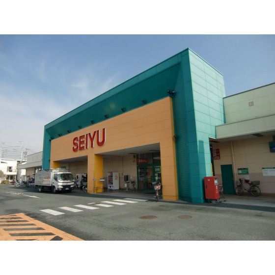 スーパー　西友上浅田店（スーパー）まで489m