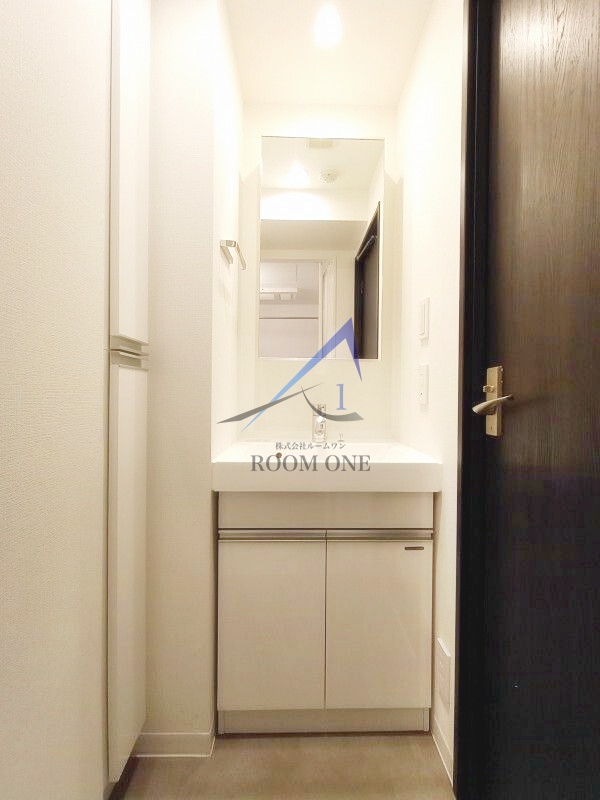 洗面設備　洗面台です。