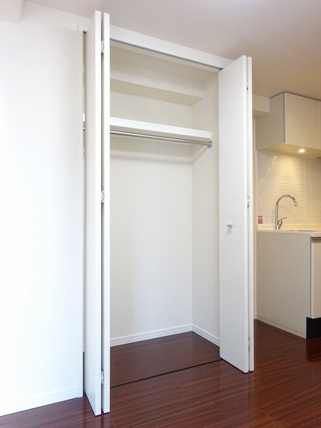 収納　十分な収納スペースがあります