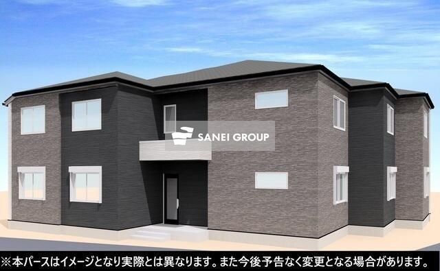 建物外観　完成パース