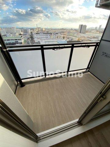 バルコニー　バルコニーがあります