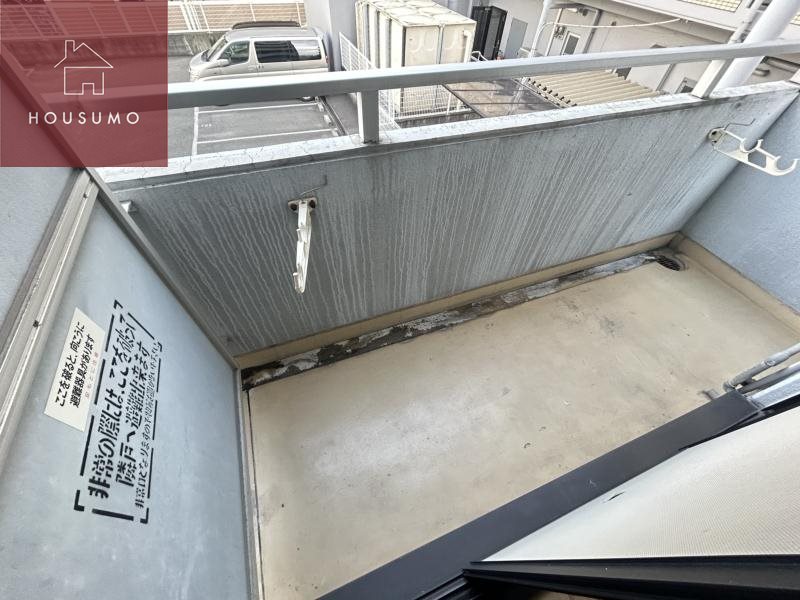 バルコニー　落ち着いた時間を過ごせるバルコニーです