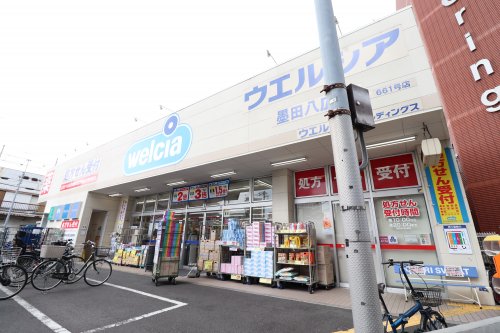ドラックストア　ウエルシア墨田八広店（ドラッグストア）まで260m