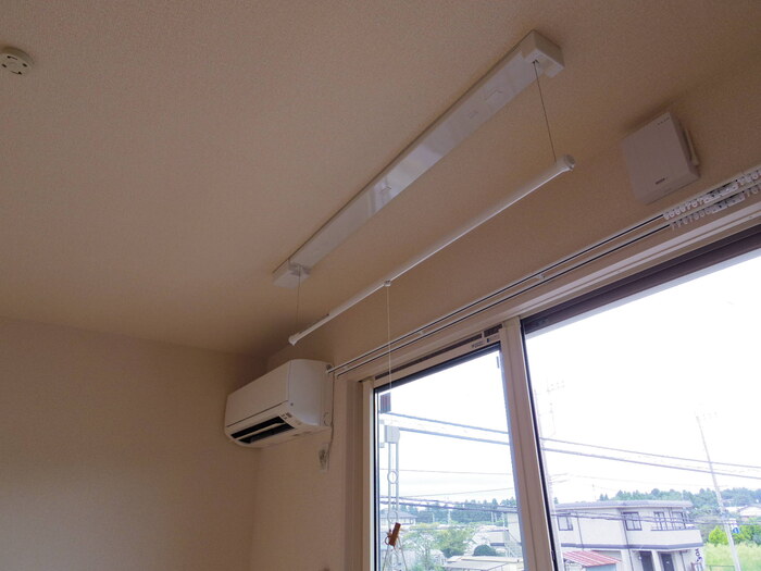 その他設備　気軽に室内干しできます