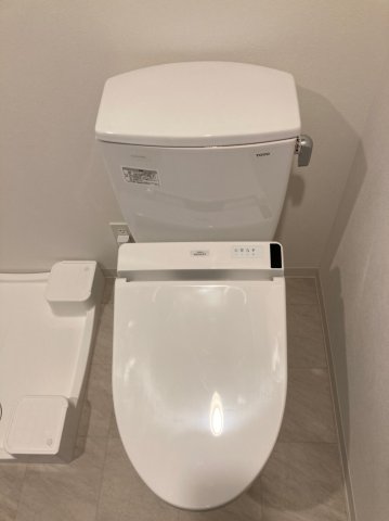 トイレ　ゆったりとした空間のトイレです