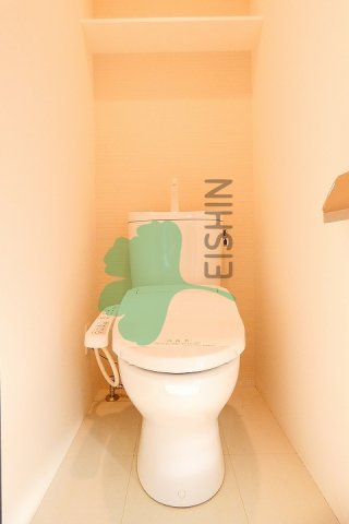 トイレ　清潔感のあるトイレです。