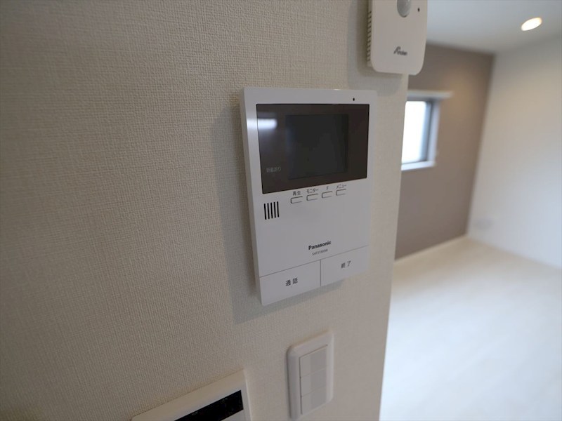 セキュリティ　ＴＶモニター付インターホン　同仕様写真