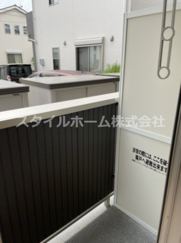 バルコニー　バルコニー付きです