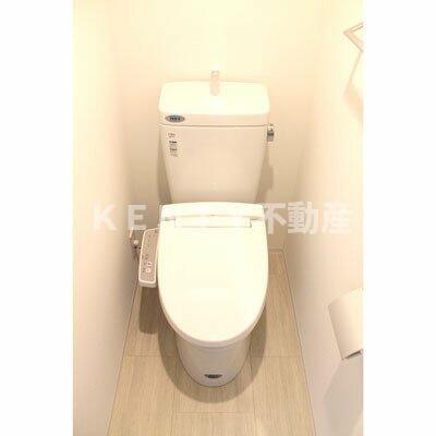 トイレ　ゆったりとした空間のトイレです