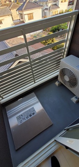 バルコニー　※別部屋の写真です