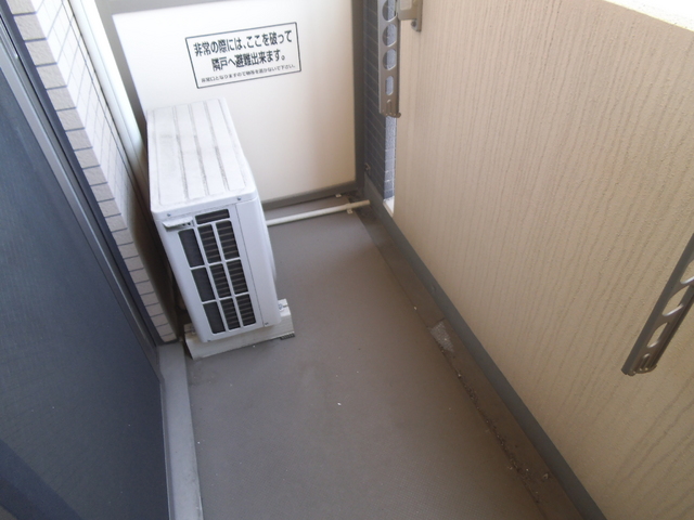 バルコニー　バルコニー付きのお部屋です！