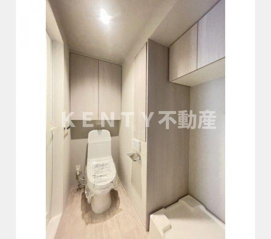 トイレ　ゆったりとした空間のトイレです