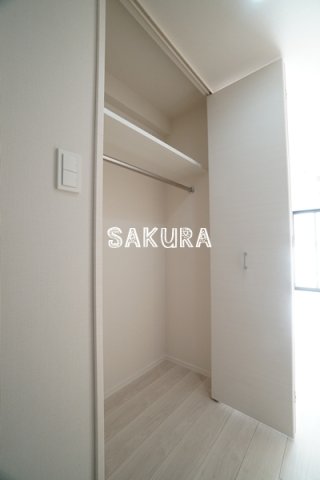 収納　お荷物の多い方でも安心のクローゼット付き♪