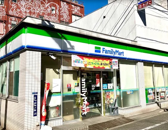 コンビニ　ファミリーマート台東吉原店（コンビニ）まで118m
