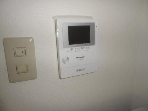 セキュリティ　カメラ付インターホン（イメージ）
