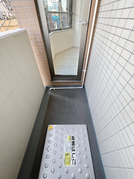 バルコニー　落ち着いた時間を過ごせるバルコニーです