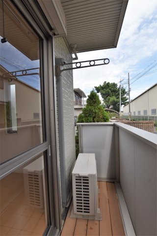 バルコニー　別号室画像。ご参考下さい