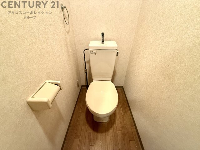 トイレ　シンプルで掃除のしやすいトイレです！