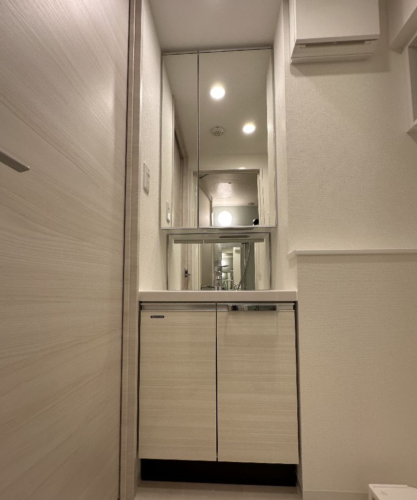 洗面設備　※別部屋の参考写真です