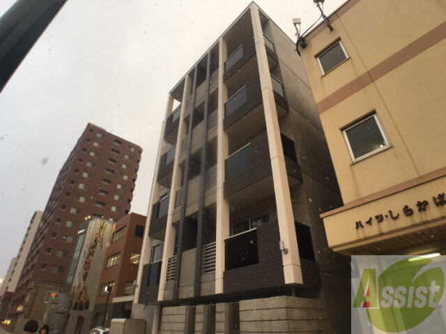建物外観　札幌市中央区北３条東「ブランシャール北３条通」