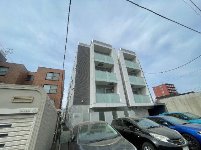 建物外観　札幌市北区北二十二条西「ブランシャールＡＬＡＩＮ北２４条」