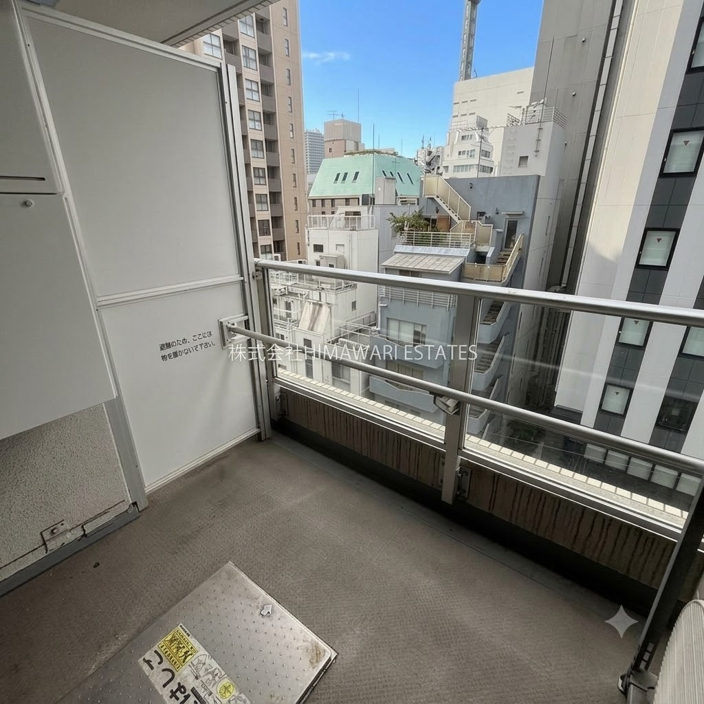 バルコニー　《生活応援・初期費用お値引きキャンペーン》内見予約はお気軽に