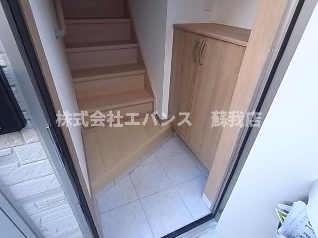 玄関　ゆったりとした玄関です