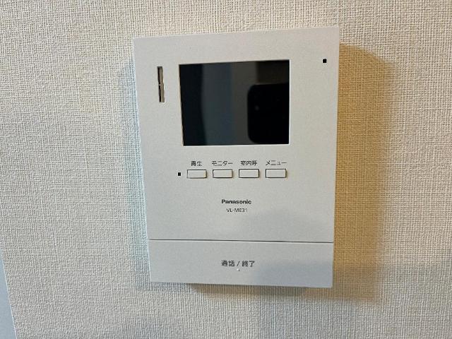 セキュリティ　カメラ付インターホン（イメージ）