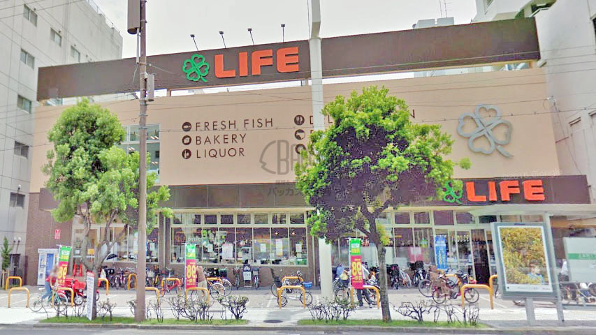 スーパー　ライフ清水谷店（スーパー）まで802m