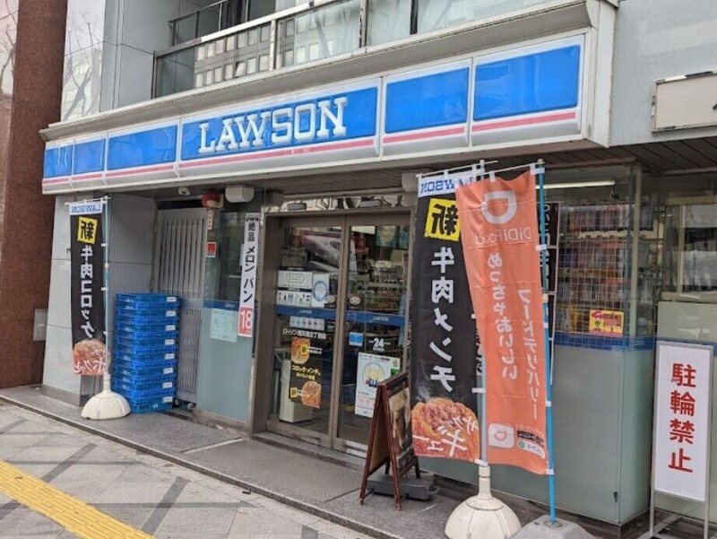 コンビニ　ローソン西天満三丁目店（コンビニ）まで343m