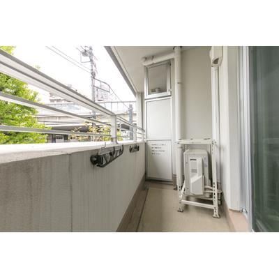 バルコニー　広々としたバルコニーです