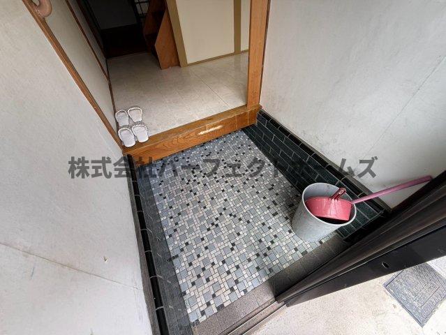 玄関　明るい玄関です