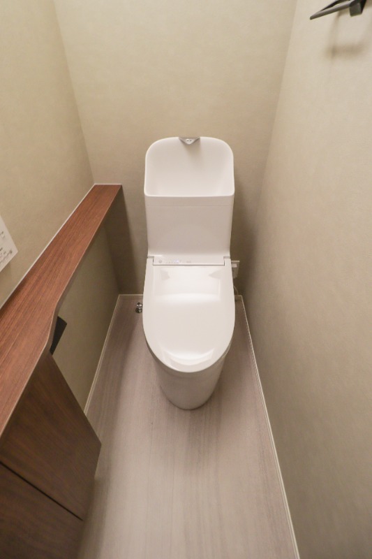 トイレ　図面と現状に相違がある場合には現状を優先