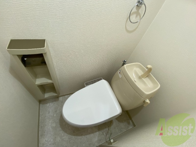 トイレ　シャワートイレとなっており、とても快適に利用できます。