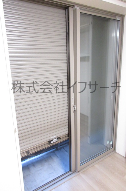 眺望　防犯シャッター　当社担当撮影