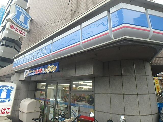 コンビニ　ローソン　北新宿一丁目店（コンビニ）まで210m