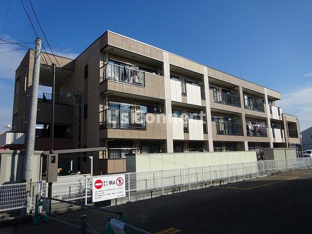 建物外観　ペットと暮らせるマンションです。
