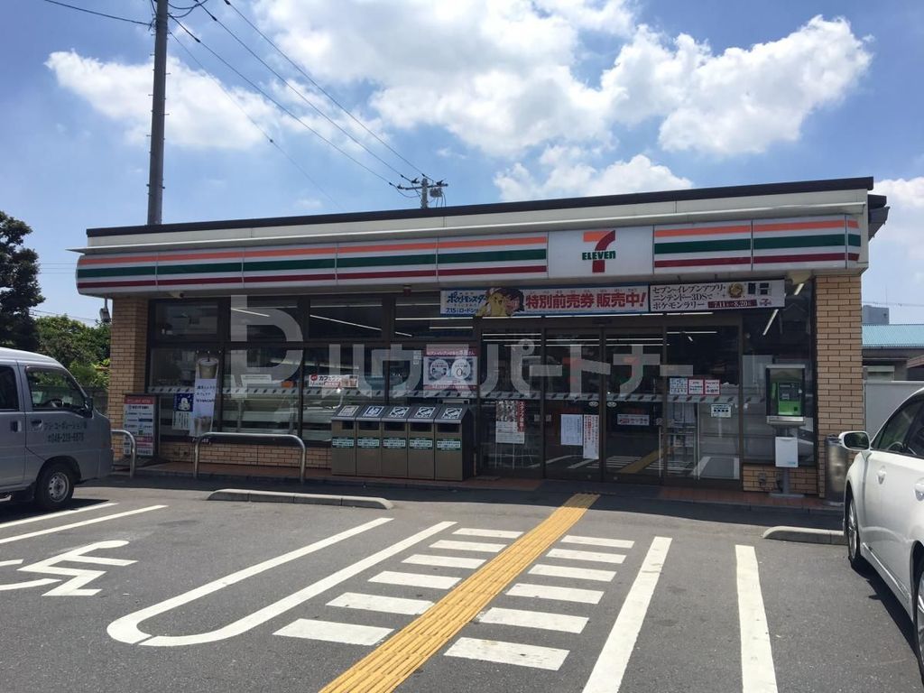 コンビニ　セブンイレブン足立舎人4丁目尾久橋通り店（コンビニ）まで450m