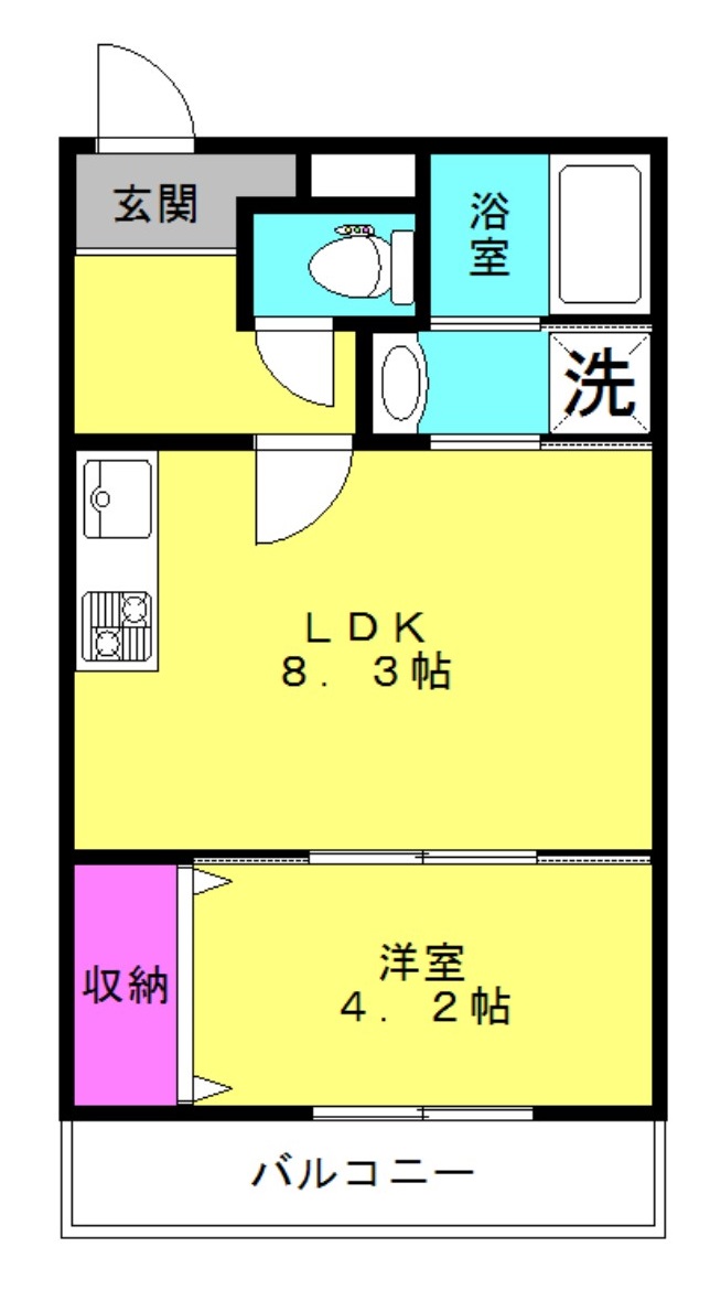 ジーメゾン東加古川の間取り写真