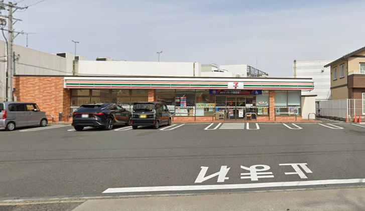 コンビニ　セブンイレブン 名古屋築盛町店（コンビニ）まで341m