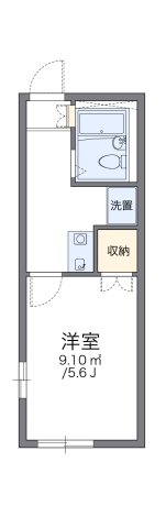 レオパレスノースアベニューの間取り写真